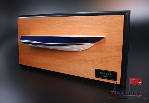 Chris Craft Launch 25 - scale 1-24 or 12.5 inc. LOA-HH (4)